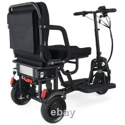Three-Wheel Foldable Scooter Electric Adult, 3 Speed Adjustment Mobility Scooter