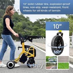Three in one multifunctional electric assisted mobility scooter