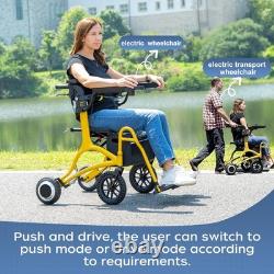 Three in one multifunctional electric assisted mobility scooter