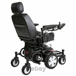 Titan AXS Mid-Wheel Power Wheelchair, 22x20 Captain Seat