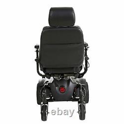 Titan AXS Mid-Wheel Power Wheelchair, 22x20 Captain Seat