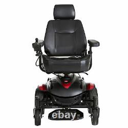 Titan AXS Mid-Wheel Power Wheelchair, 22x20 Captain Seat