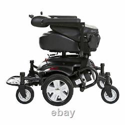 Titan AXS Mid-Wheel Power Wheelchair, 22x20 Captain Seat