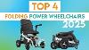 Top 4 Folding Electric Wheelchairs 2025 Lightweight Travel Ready U0026 Life Changing Mobility