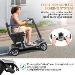 TopMate ES40 Powered Mobility Scooter Folding for Seniors with Removable Battery