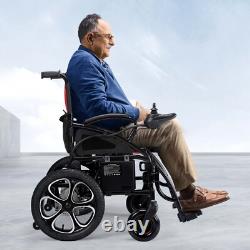 Two Battery All Terrain Folding Electric Wheelchairs 500W Heavy Duty Wheel chair