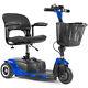 Ul 4 Wheel Mobility Scooter Electric Wheelchair Foldind Rollator Adult Senior Us
