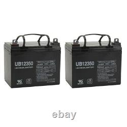 UPG 2 Pack 12V 35AH Battery for Invacare Panther LX-4 Power Chair Scooter