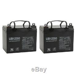 UPG 2 Pack 12V 35AH Jazzy Select GT Power Chair Scooter Battery