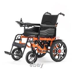 US Electric Wheelchair Intelligent Foldable Motorized Powerchair All Terrain New