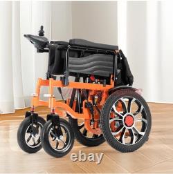 US Electric Wheelchair Intelligent Foldable Motorized Powerchair All Terrain New