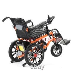 US Electric Wheelchair Intelligent Foldable Motorized Powerchair All Terrain New