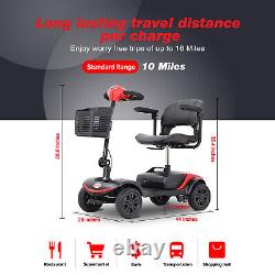 US Mobility Scooter for Seniors Foldable Electric Powered Wheelchair Lightweight