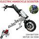 Usa 36v/350w 10ah Attachable Electric Handcycle Scooter For Wheelchair