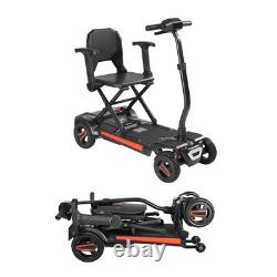 Uimoso 4-Wheel Electric Mobility Scooter with Automatic Folding & Remote Control
