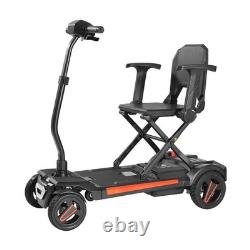 Uimoso 4-Wheel Electric Mobility Scooter with Automatic Folding & Remote Control