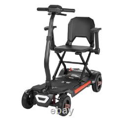 Uimoso 4-Wheel Electric Mobility Scooter with Automatic Folding & Remote Control