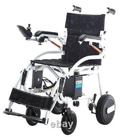 Ultra Lightweight Folding Wheelchair 42 lb Powerful Lithium Battery