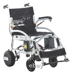 Ultra Lightweight Folding Wheelchair 42 lb Powerful Lithium Battery