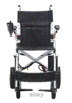 Ultra Lightweight Folding Wheelchair 42 lb Powerful Lithium Battery