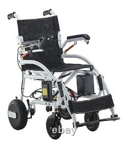 Ultra Lightweight Folding Wheelchair 42 lb Powerful Lithium Battery