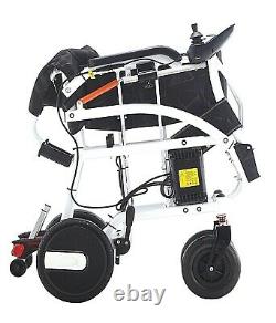 Ultra Lightweight Folding Wheelchair 42 lb Powerful Lithium Battery