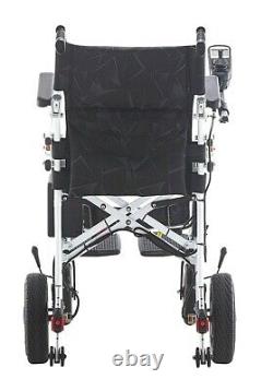 Ultra Lightweight Folding Wheelchair 42 lb Powerful Lithium Battery