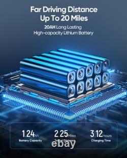 Update Lightweight Foldable Electric Wheelchair All Terrain 25 Miles Range