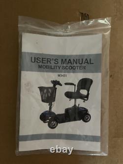 Used Mobility Scooter, 4 Wheel Mobility, Electric Power Wheelchair Folding