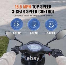 VEVOR Heavy Duty 4-Wheel Mobility Scooter. 500lbs Capacity, 31 Miles Long Range