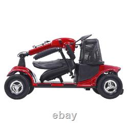 VEVOR Heavy-Duty 4 Wheel Mobility Scooter for Seniors 12 Mile Long Range 265LBS