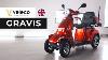 Veleco Gravis Heavy Duty 4 Wheeled Mobility Scooter With Full Led Lights For Rough Terrain Riding