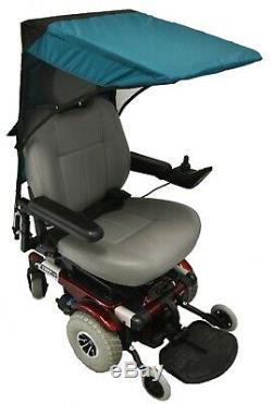 Vented WeatherBreaker Canopy Sun Shade for Mobility Scooters and Power Chairs