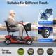 Verpal 4 Wheels Mobility Scooter Power Folding Travel Wheelchair Scooter Elderly