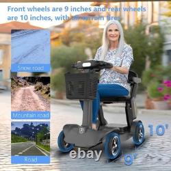 YINGLU Peak 1000W Mobility Scooter 4 Wheel Electric Wheelchair 35Mile Long Range