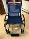 Zinger Powered Chair, Blue, 3 Speeds, 47 Lbs, Folds In One Step, Lift In Car