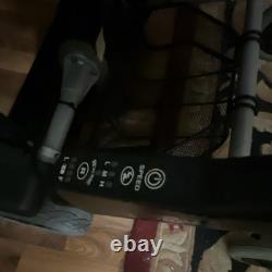 Zinger ZR-10.1 Foldable Electric Powerchair Blue Aluminum 3 Wheels 3 Speeds