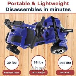 Zip'r Roo 4-Wheel Long Range Battery Foldable Portable Mobility Scooter