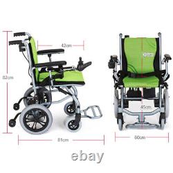 2023 Scooter électrique pliable léger pour fauteuil roulant à mobilité réduite 24V aux États-Unis