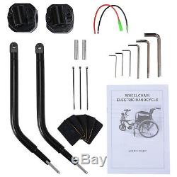 36v 350w Fixation Électrique Kit Vélo À Main Fauteuil Roulant Scooter Handbike E-tracteur