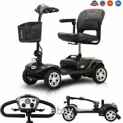 4 Roues Jardin Extérieur Léger Compact De Mobilité Scooters Powered Fauteuil Roulant