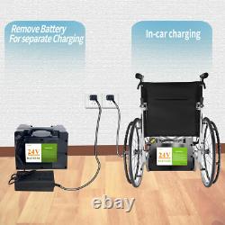 Batterie Lithium 24V12Ah pour fauteuil roulant électrique, scooter de mobilité