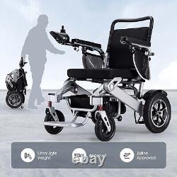 Capacité de 330 livres Fauteuil roulant électrique pliable intelligent Tout-terrain Scooters