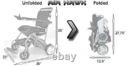 Chaise D'alimentation Pliante Air Hawk D'origine Avec Accessoires