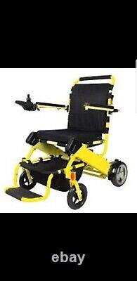 Chaise roulante électrique Air Hawk la plus légère, poids de 41 livres. Ensemble d'accessoires GRATUIT d'une valeur de 300 $.