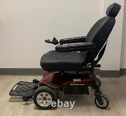 Chaise roulante électrique JAZZY Elite ES TESTED Scooter rouge