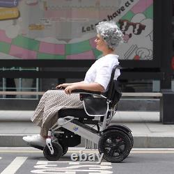 Chaise roulante électrique légère pliable et pliable à commande à distance Fold And Travel