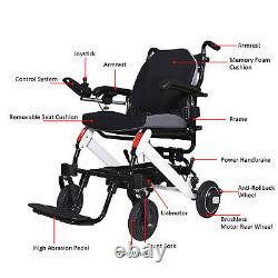 Chaise roulante électrique légère pliante avec commande à distance - Fauteuil roulant électrique MobilidP