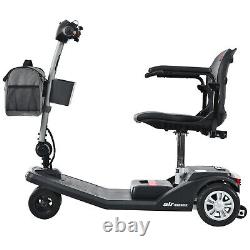 Chaise roulante électrique pliable à mobilité extérieure portable