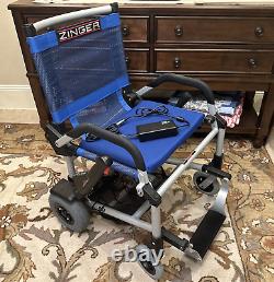 Chaise roulante électrique pliable portable Zinger Journey Power Chair de 42 livres